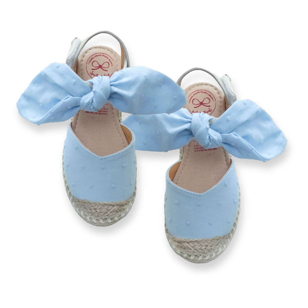 Alpargata Plumeti Moño