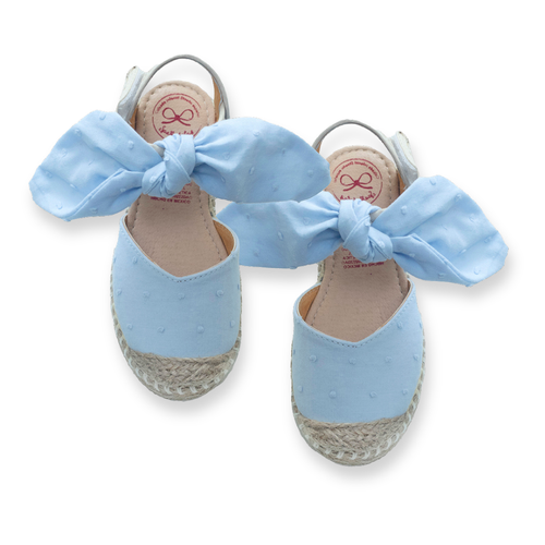 Alpargata Plumeti Moño