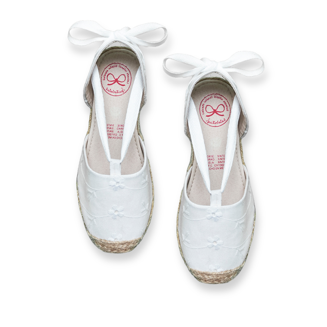 Alpargata Goyesca Bordada