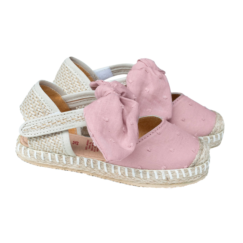 Alpargata Plumeti Moño