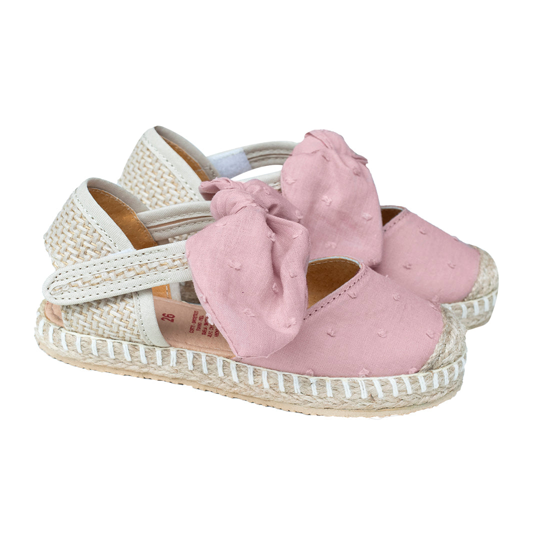 Alpargata Plumeti Moño