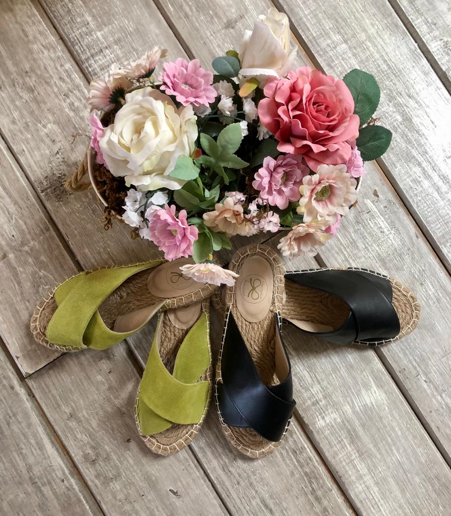 Sandalia Cruzada Piel Ultimas tallas