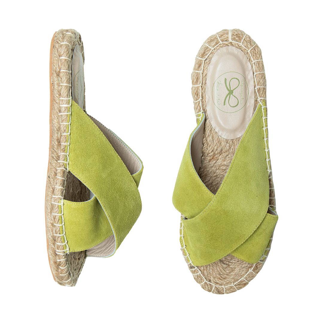 Sandalia Cruzada Piel Ultimas tallas