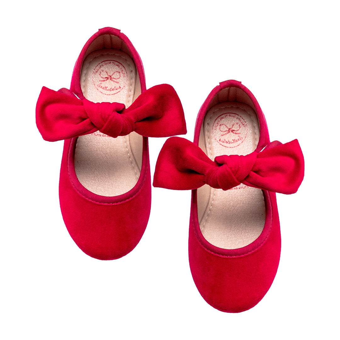 Clásica Moño Terciopelo con Cierre Velcro