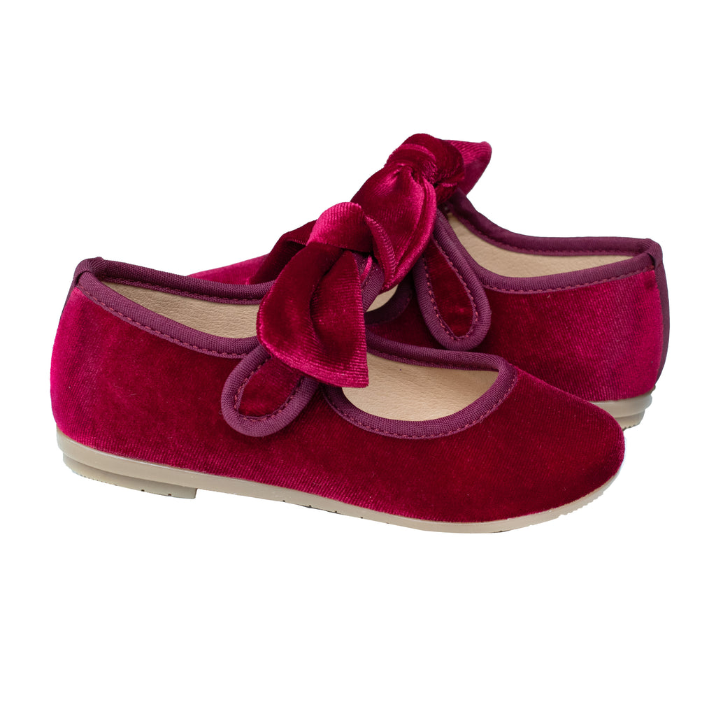 Clásica Moño Terciopelo con Cierre Velcro