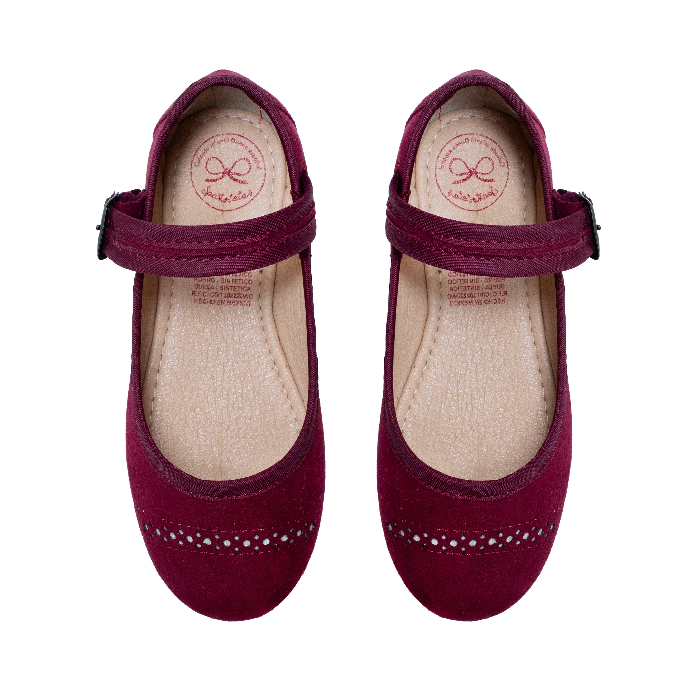 Clásica Hebilla Gamuza Básicos