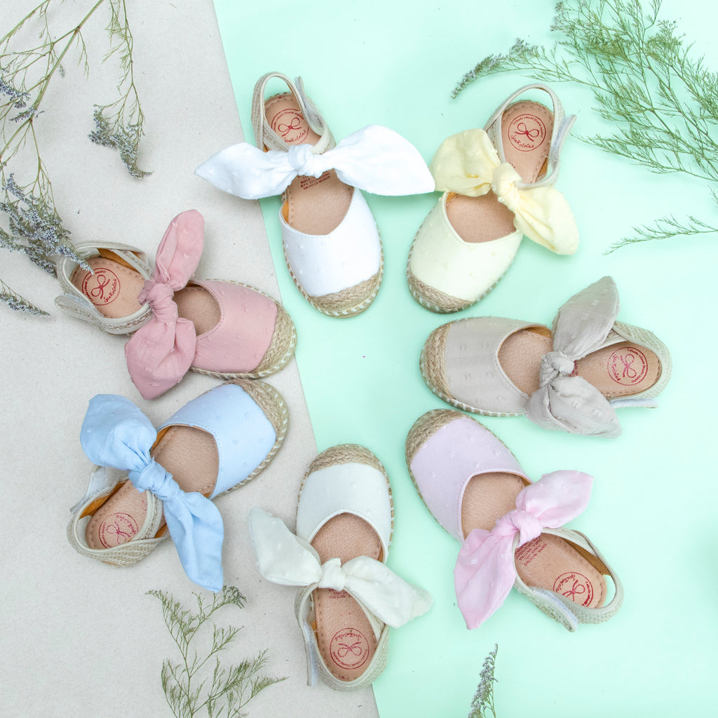 Alpargata Plumeti Moño