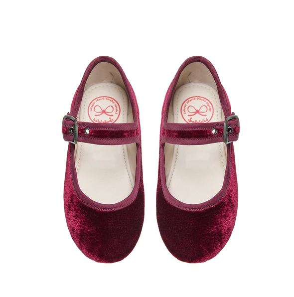 Clásica Hebilla Terciopelo Básicos