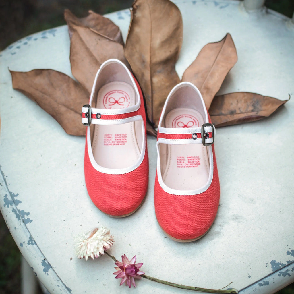 Loneta Rojo Vintage Últimas Tallas